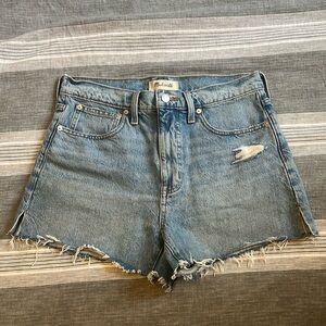 Madewell Relaxed Denim Shorts Size 27